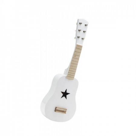 Kids Concept 1000146 - Kinder Holz Gitarre Weiß von BellasTraum personalisierbar online kaufen